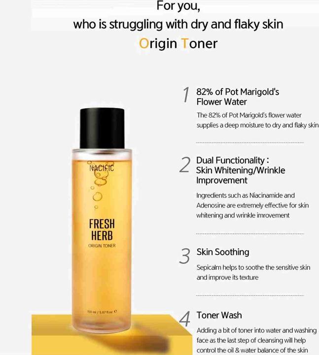 Actual product image Nacific Fresh Herb Origin (Face toner, 150 ml)