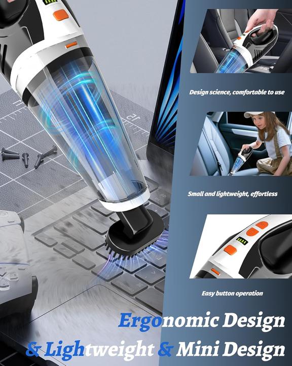 Produktbild Servomaster Kabelloser Handstaubsauger mit LED-Beleuchtung