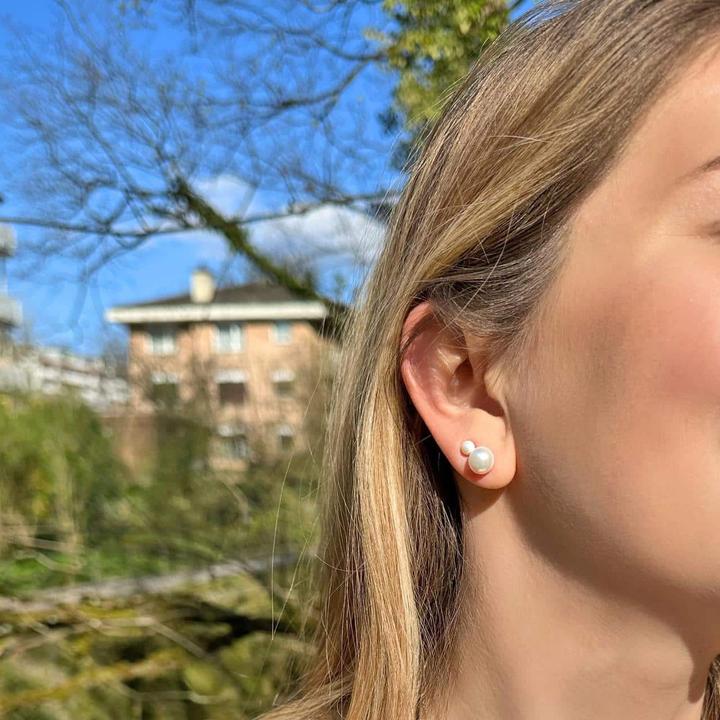 Produktbild Candy Ohrstecker Sofia S 4.0 mm, 925 Sterling Silber, vergoldet (18k vergoldet, 925 Sterling Silber)