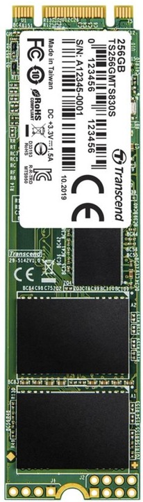 Actual product image Transcend 830S (256 GB, M.2 2280)