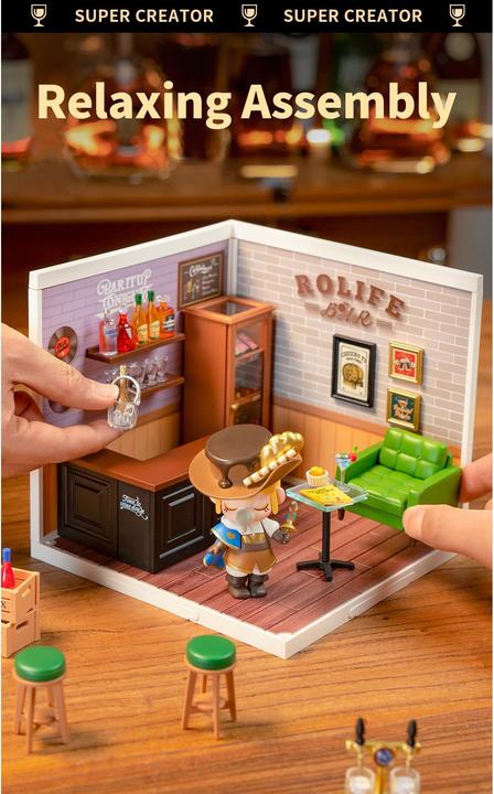 Immagine prodotto Robotime Leisurely Cheers Bar