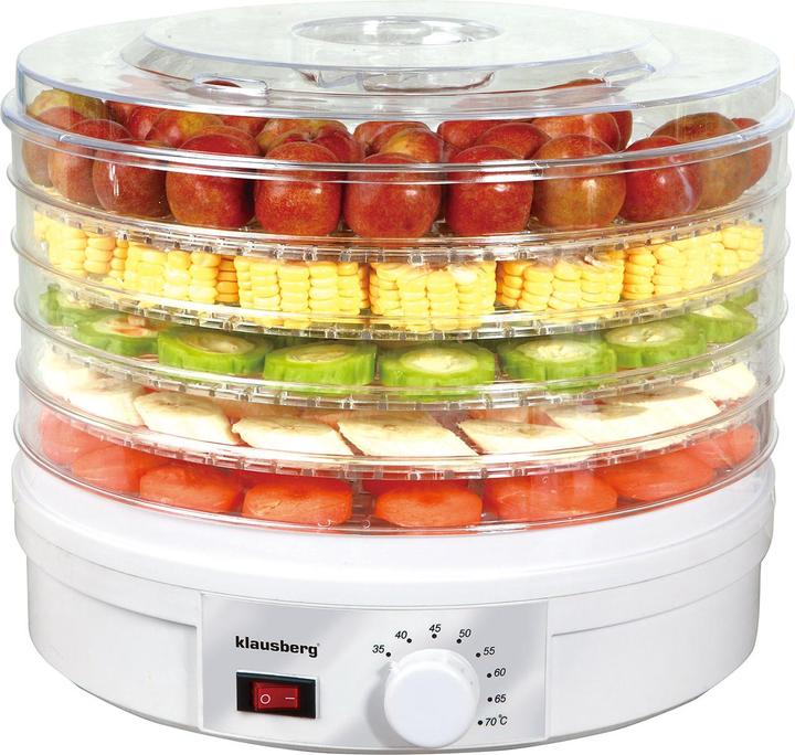 Image du produit Klausberg FOOD, MUSHROOM AND FRUIT DRYER 350W KB-7567