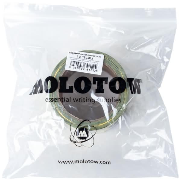 Image du produit Molotow Ruban de délimitation Artist Barrier Tape 50mx75mm jaune/noir