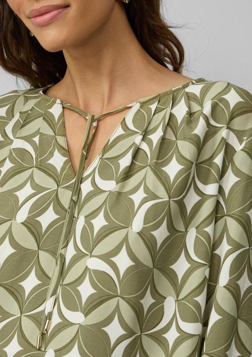 Produktbild S.Oliver Bluse Tunikabluse aus Viskose mit Faltendetails (48)