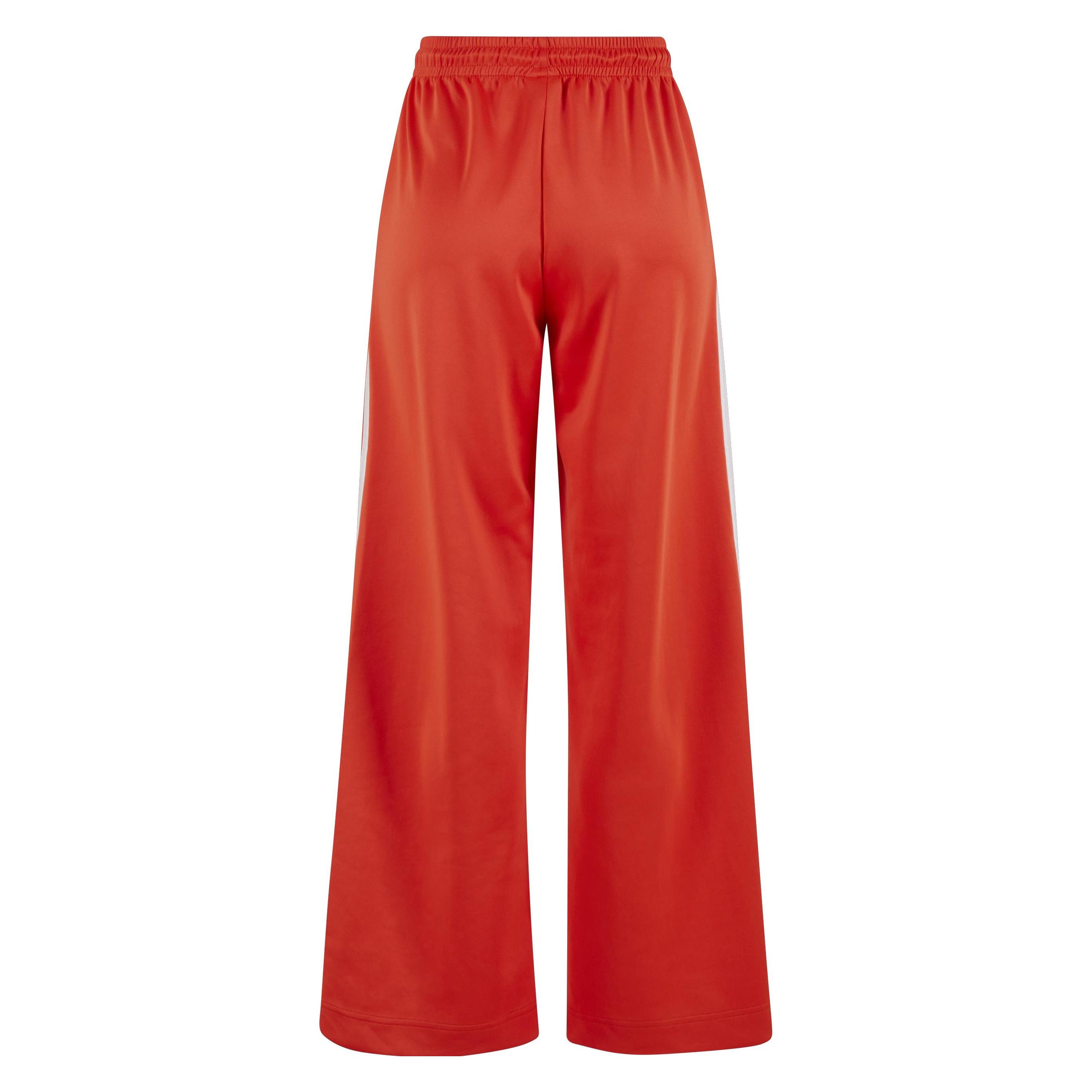 Urban Classics, Damen, Hosen, Ladies Wide Leg Track Pants - 178989, Rot, (M)