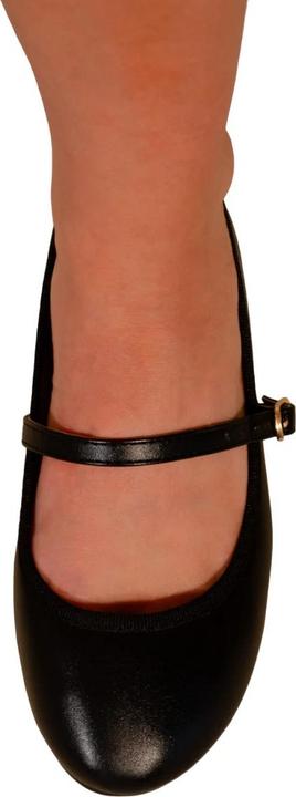 Actual product image Where's That From Womens/Ladies Josie Faux Leather Straps Ballerina Flats (40)