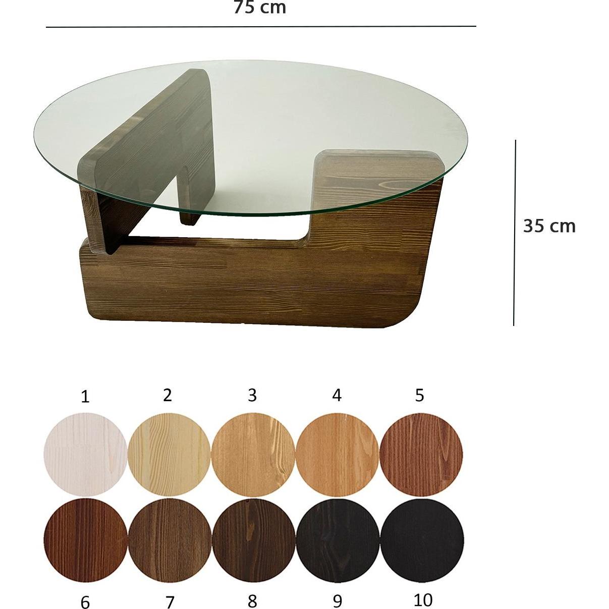 Thumbnail - Skye Decor, Couchtisch + Beistelltisch, Mia (75 x 35 x 75 cm)