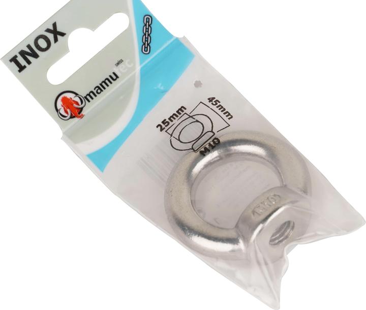 Actual product image Mamutec Stainless steel ring nut M10