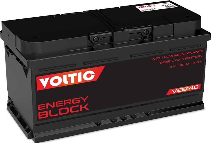 Produktbild Voltic VEB140 EnergyBlock 140Ah Batterie (12 V, 140 Ah)