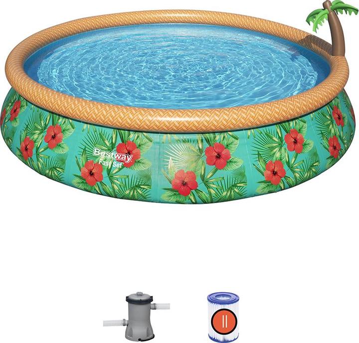 Image du produit Bestway Set rapide Pool Paradise Palms 457x84cm (457 x 84 cm)