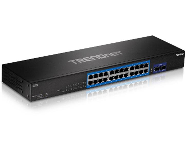 Immagine prodotto Trendnet TEG-30262 Switch 24 porte Gigabit 2x10G SFP+ Slot (24 porte)