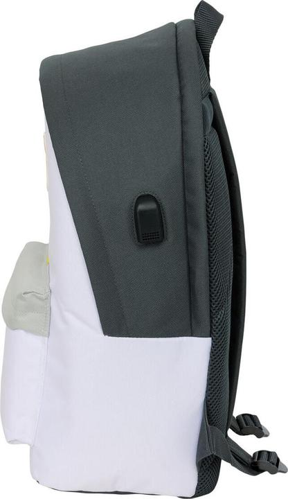 Produktbild Safta Real Madrid 25/26 Laptoprucksack + USB 44cm (24.50 l)