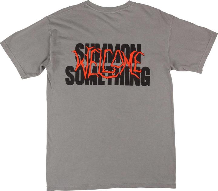 Actual product image Welcome Summon Garment-Dyed T-Shirt (M)