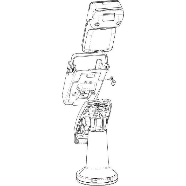 Havis Metal FlexiPole Backplate for, Notebook Ersatzteile