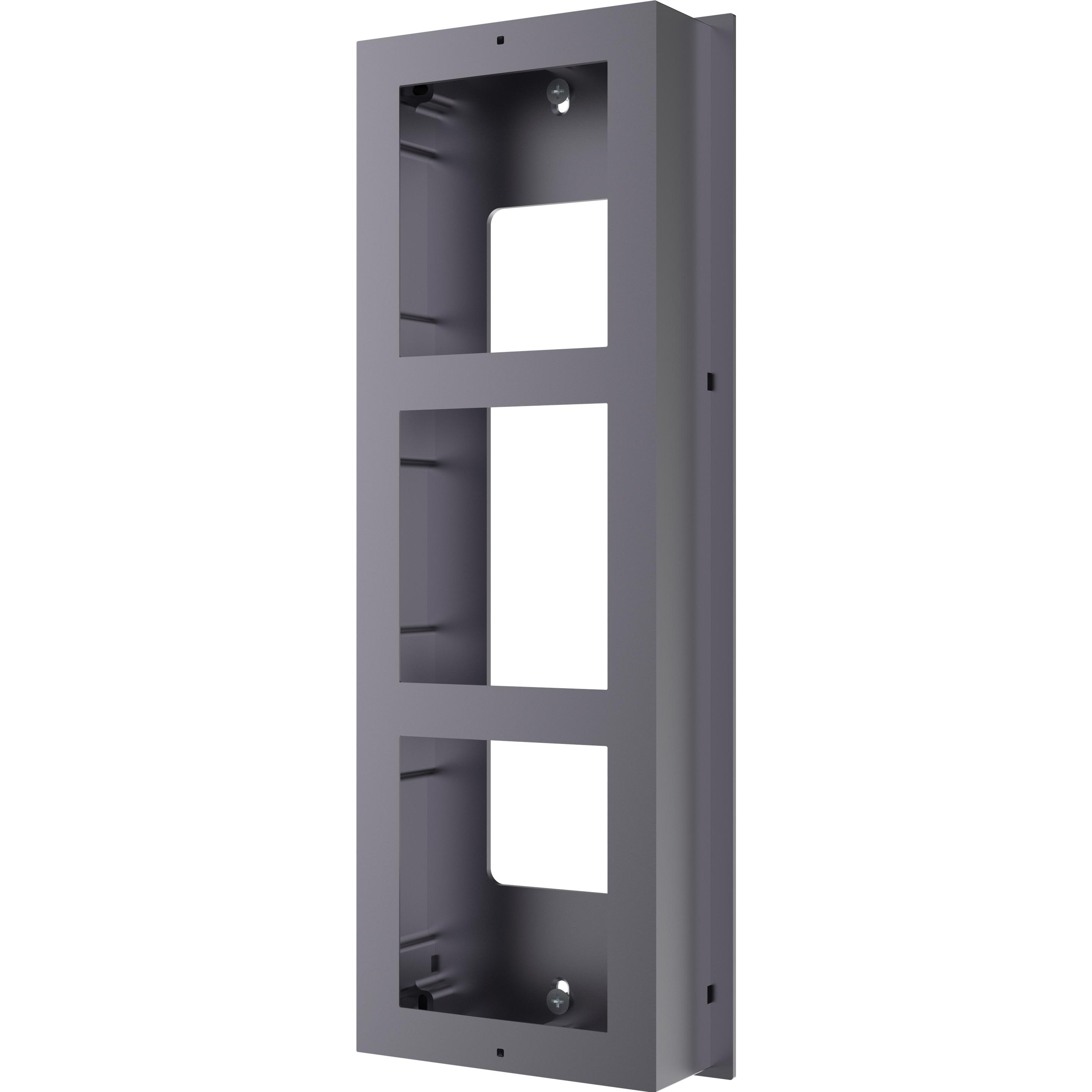 Hikvision, Campanello + Citofono, DS-KDE-ACR3 3 Montaggio in superficie del modulo