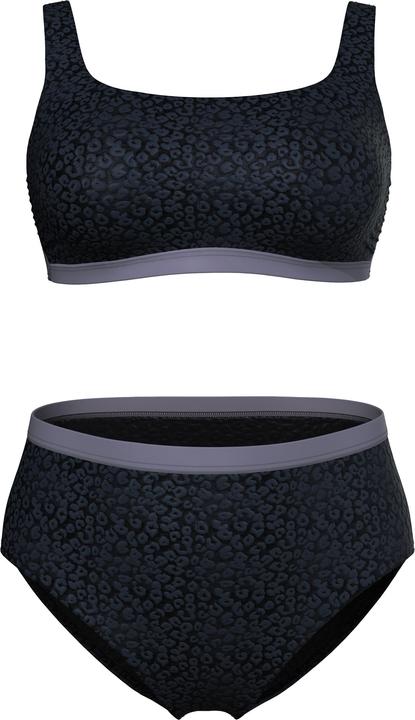 Produktbild Ulla Popken Bikini, Struktur, Softcups, Träger verstellbar (50, 52)