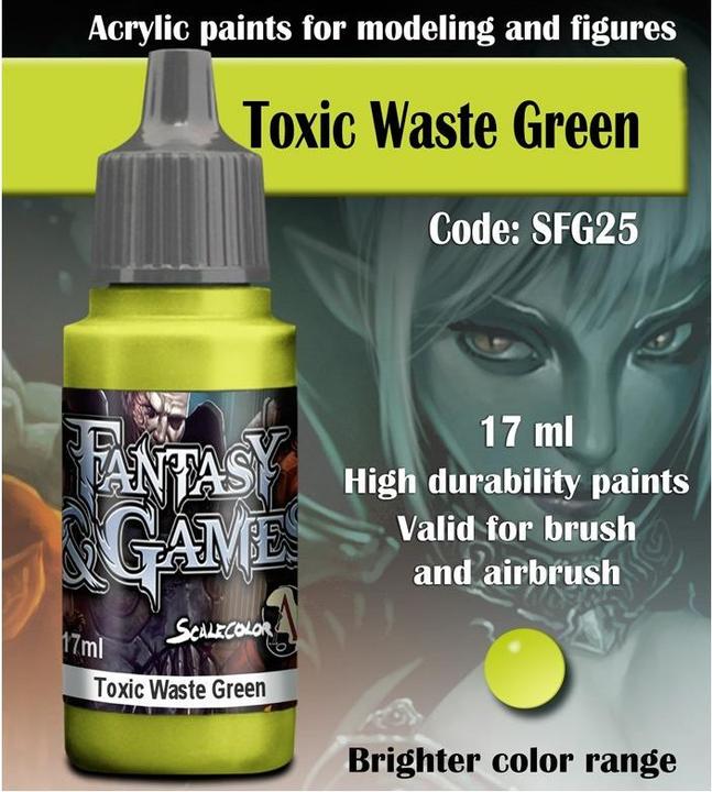 Produktbild Scale75 TOXIC WASTE GREEN (SFG-25)