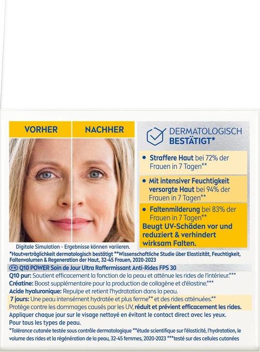 Actual product image NIVEA Q10 Power (50 ml, Day cream, SPF 30)