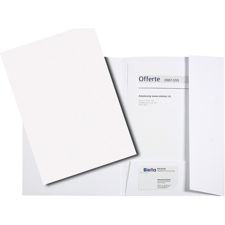 Biella, Busta portadocumenti, Cartella d'offerta Perla#1 (A4, 1 x)