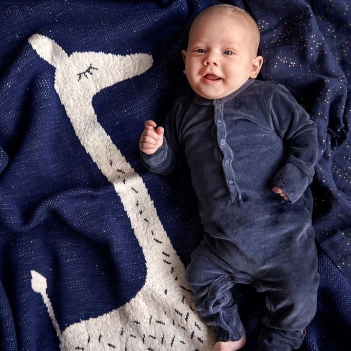 Produktbild Fresk Pyjama Strampler Velours (68, 80, 86, 92)