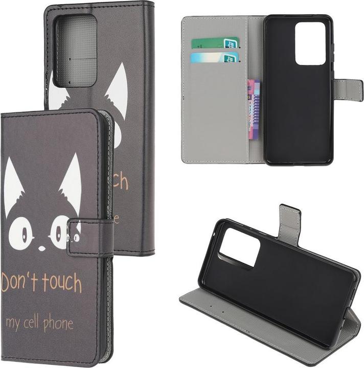Immagine prodotto Cover-Discount Galaxy S21 Ultra - Custodia in pelle Don't Touch Cat (Samsung Galaxy S21 Ultra)