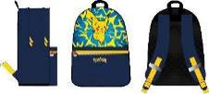 Produktbild La Plume Doree Backpack - Pokemon