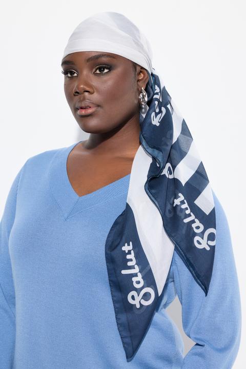 Image du produit Ulla Popken Étole carré à rayures