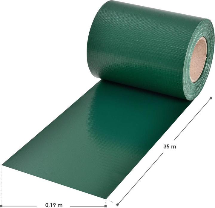 Actual product image Juskys PVC privacy strips fence screen set (400 cm)