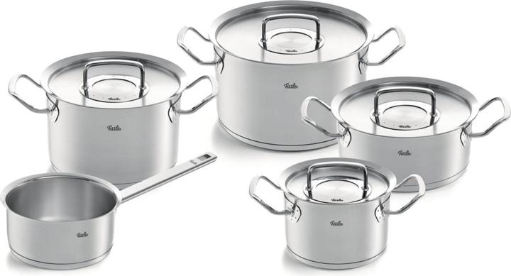 Fissler Topfset (24 cm, Pfannenset + Topfset, Edelstahl)