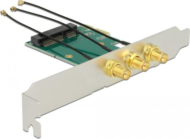 Image du produit Delock IPex vers RP-SMA Plaque à fente (PCIe)