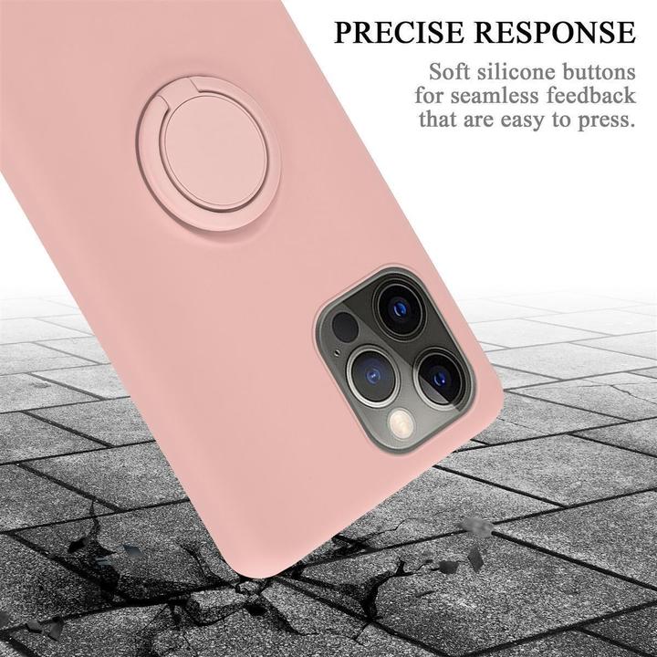 Image du produit Cadorabo TPU Liquid Ring Silicone Case Cover (Realme 12 Pro+, Apple iPhone 12)