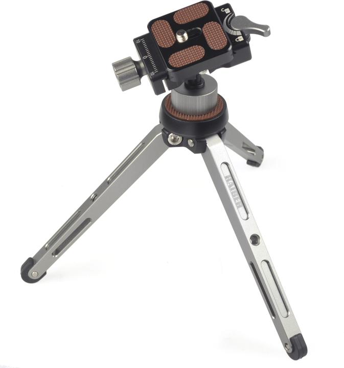 Image du produit Kaiser Fototechnik Mini trépied Kaiser solid 3+ Set avec rotule d'inclinaison (Métal)