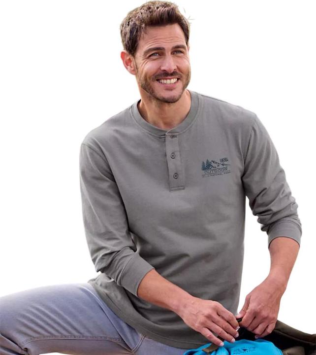 Produktbild Atlas For Men TShirt HenleyKragen (2erPack) (L)