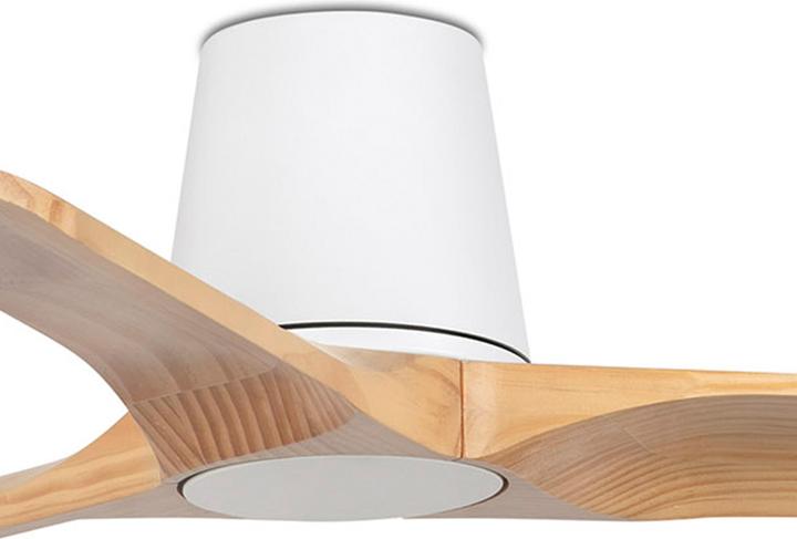 Actual product image Faro DC Deckenventilator Heywood Tub L Weiss