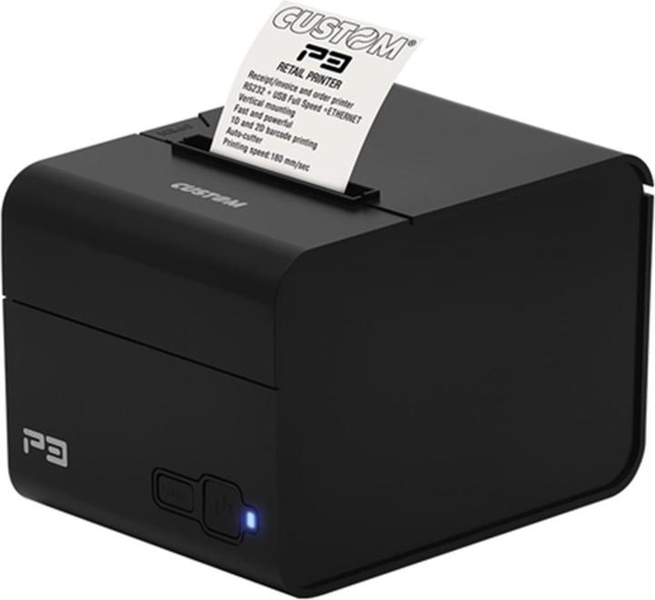 Custom PRINTER P3X 80MM ETH USB RS232 (RS-232, USB, Ethernet)