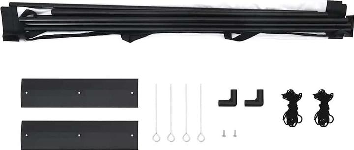 Actual product image vidaXL Projector screen with stand 100 inch 16:9 projection screen Screen (100", 16:9)