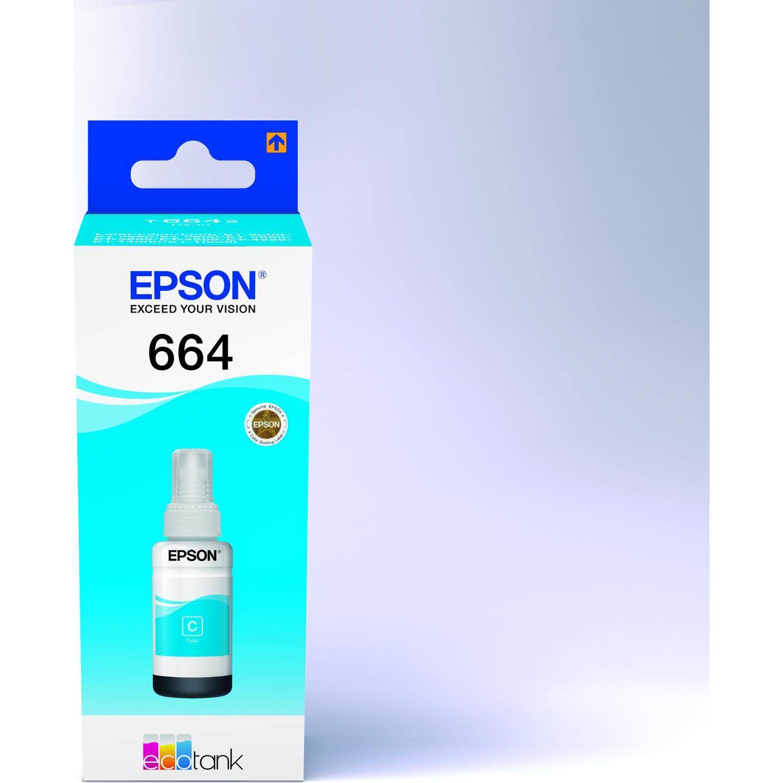 Thumbnail - Epson, Druckerpatrone, 664 EcoTank-Tinte (C)