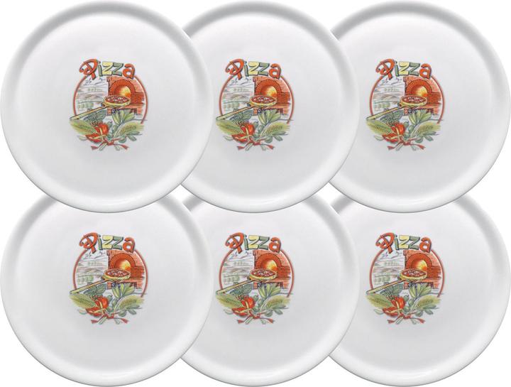 Produktbild Saturnia Pizzateller (6x, 31 cm)