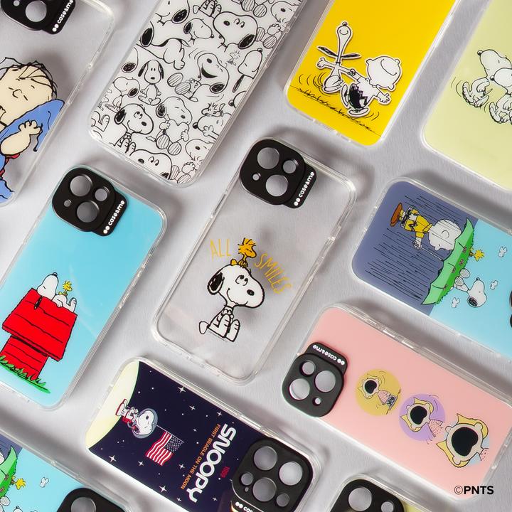 Produktbild SBS case&me Peanuts cover cam logo iPhone 14 design4 Snoopy All Smiles Classic (Apple iPhone 14)