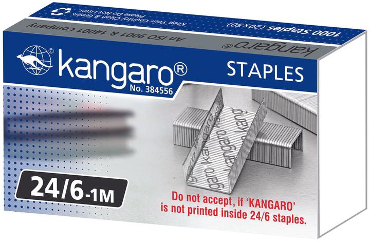 Kangaro Heftklammern, 1000 stk. (1000 x)