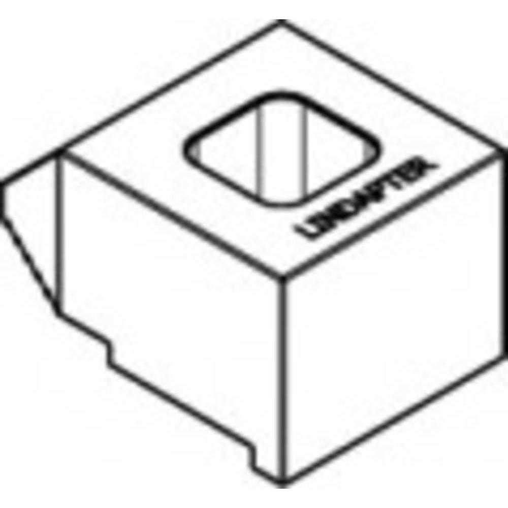 Conrad Components, Connettori in legno, ArticoloTempergussLINDAPTERmorsettiBRperprofili di rotaie e carrelli, altezzaBR20/70 (Connettore angolare, 1 p