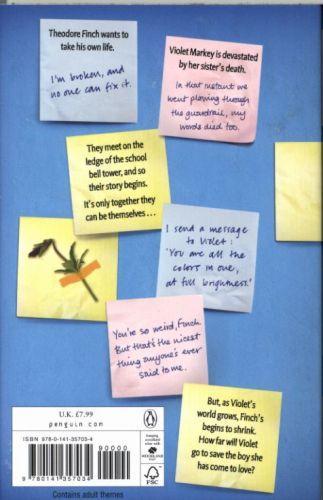Produktbild All the Bright Places (Englisch, Jennifer Niven, 2015)