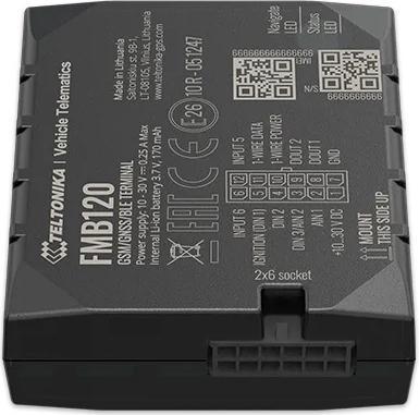 Actual product image Teltonika FMB120 GNSS/GSM/Bluetooth Tracker with Internal GNSS/GSM Antenna & Battery Fleet Management