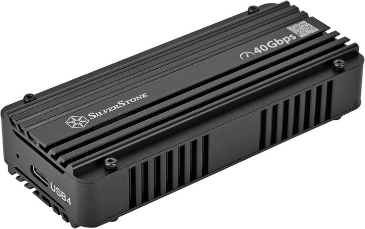 Image du produit Silverstone Technology SST-MS12B-40G, USB4 NVMe SSD-Gehäuse mit Aktivkühlung (M.2)