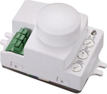 Actual product image Orno Motion Detector Microwave Mini 5.8GHz 120W 360° 3-2000lx white (OR-CR-216) (6 m)
