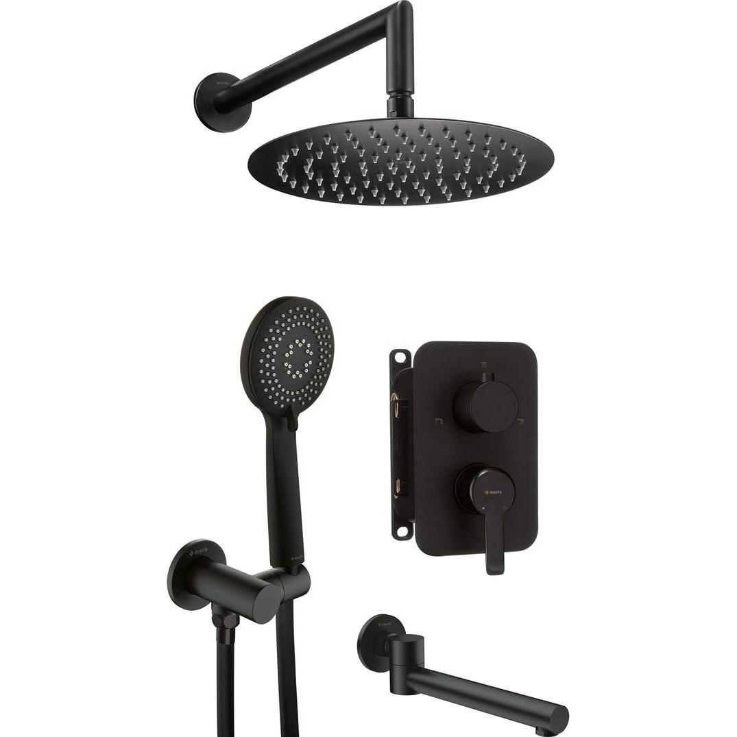 Deante, Beauty Geschenkset, Concealed shower set with bath spout (Haarpflege set)