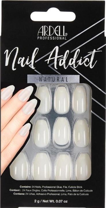 Produktbild Ardell Nail Addict Natural Ballerina 24 Stk (Kunstnägel, Natural Ballerina)