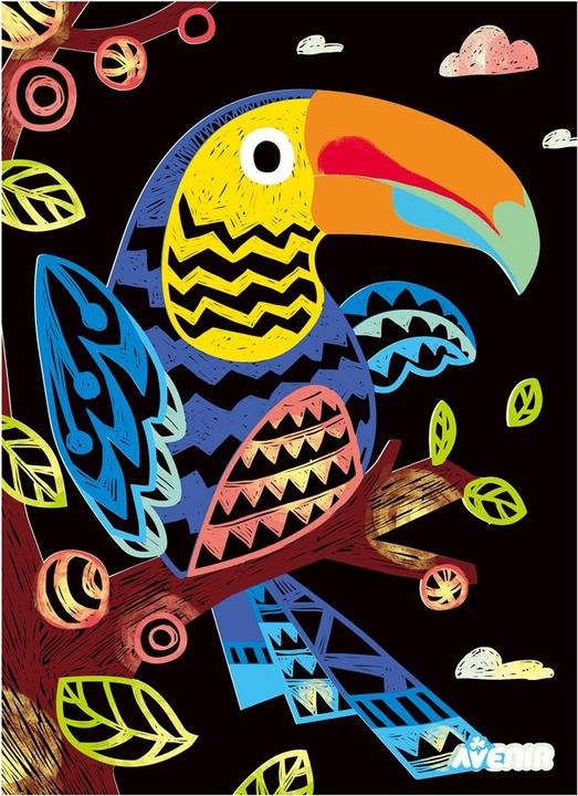 Actual product image Avenir AVE Scratch-4 Magic Birds