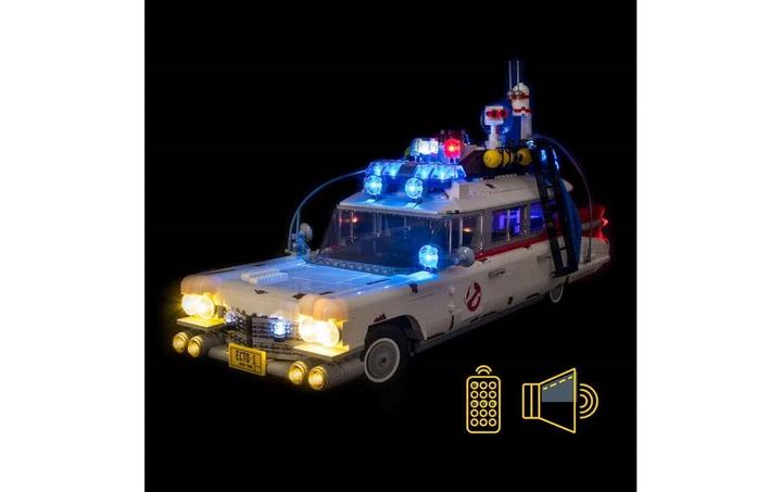 Produktbild Light my bricks LED Licht, Sound und Fernbedienungs-Set für LEGO Ghostbusters Ecto-1