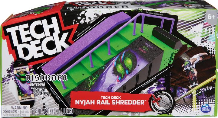 Produktbild Spin Master Tech Deck, Nyjah Rail Shredder Skatepark, X-Connect Park Creator